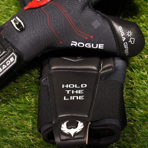 Renegade GK Limited Edition Rogue Soccer Goalie Gloves with Microbe-Guard (Sizes 6-11, Level 4+) Pro-Tek Fingersaves & 4+3MM Giga Grip | Only 1500 Made for Each Style | Based in The U.S.A. in Saudi Arabia