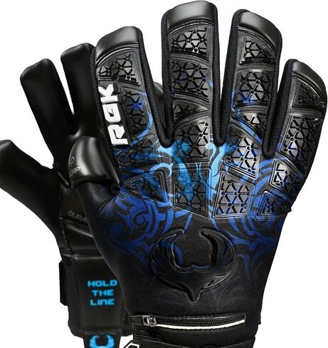 Renegade GK Limited Edition Rogue Soccer Goalie Gloves with Microbe-Guard (Sizes 6-11, Level 4+) Pro-Tek Fingersaves & 4+3MM Giga Grip | Only 1500 Made for Each Style | Based in The U.S.A. in Kuwait