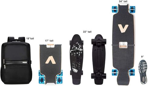 لوح التزلج الصغير المحمول Longboard للتنقل والسفر V4 in Saudi Arabia