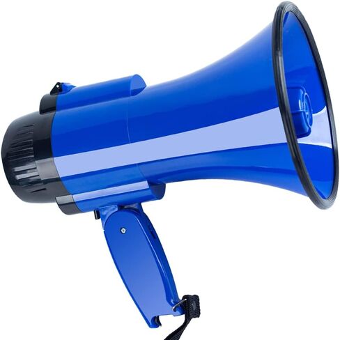 30 Watt Power Portable Megaphone Bullhorn Speaker Voice, Siren/Alarm and 240S Recording with Volume Control and Strap in Saudi Arabia