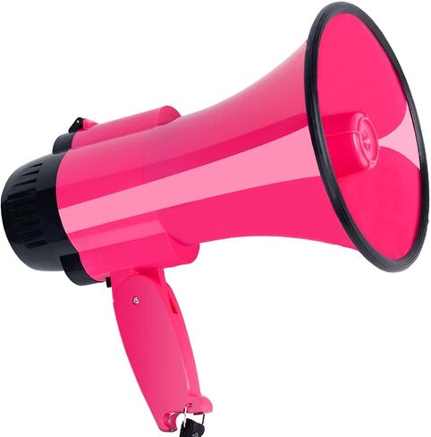 30 Watt Power Portable Megaphone Bullhorn Speaker Voice, Siren/Alarm and 240S Recording with Volume Control and Strap in Saudi Arabia