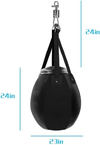 Aoneky Leather Professional Unfilled Body Snatcher Bag - Powerhide Heavy Punching Bag in Saudi Arabia