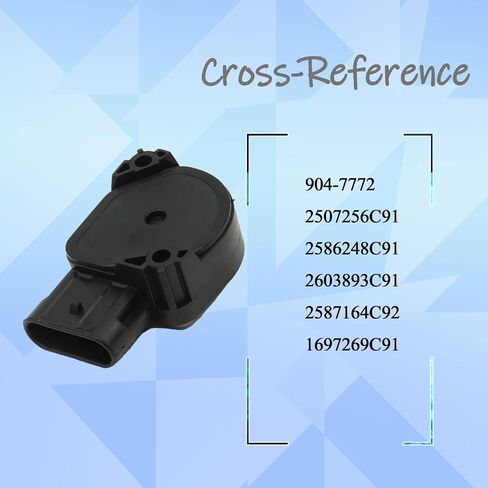 مستشعر موضع الخانق HiSport 904-7772 - متوافق مع Freightliner Argosy B2 Century Class Columbia 12.7L استبدال #2507256C91، 2586248C91، 2587164C92،1697269C91 in Saudi Arabia