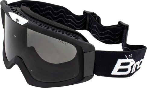 Birdz Pelican Black Fitover Padded ATV Motorcycle Riding Over The Glasses (OTG) Goggles in Saudi Arabia