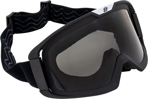 Birdz Pelican Black Fitover Padded ATV Motorcycle Riding Over The Glasses (OTG) Goggles in Saudi Arabia