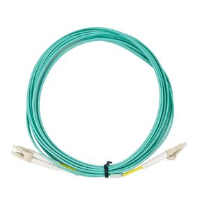 5pcs LC -LC Fiber Patch Cable with Clip SM OM3 Multimode Fiber Optic Patch Cord (3 m)