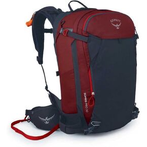 Osprey Sopris Pro 30L Women's Ski and Snowboard Backpack with E2 Airbag System, Red Mountain