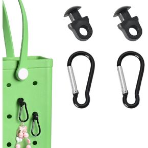 Inserts Hook Accessories for Bogg Bag Key Holder for Bogg Bag Accessories Charm Set for Women Keychain Hanger for Beach Tote Bag Cup Holder for Bogg Bag Carabiner Clip for Beach Handbag Carabiner Hook