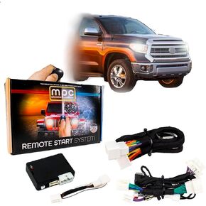 MPC Remote Start Kit Toyota Tundra 2010-2017 || Gas || G-Key || 100% Plug n Play Harness || Press Fob 3X Lock to Start
