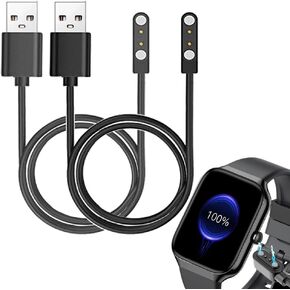 Smart Watch Cable Chargers Compatible with 1.96" P99 Jugeman Smart Watch, 2 PCs