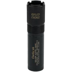 Carlsons Choke Tubes 20 Gauge Compatible for Beretta Benelli Mobil [ Rifled | 0.620 Diameter ] Blued Steel | Rifled Choke Tube | Made in USA