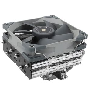 SI-100 CPU Air Cooler, 6×6mm Heat Pipes, TL-E12 PWM Quiet Fan CPU Cooler with S-FDB V2.0 Bearing, AGHP 3.0 Technology, for AMD AM4 AM5/Intel 1150/1151/1200/1700/2011, PC Cooler