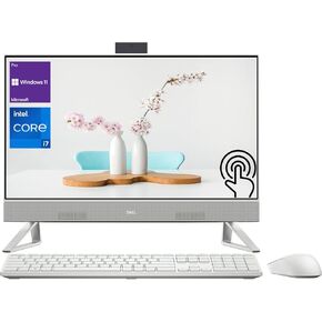 Dell Inspiron 5000 Series 5420 All-in-One Desktop, 23.8" FHD Touchscreen, Intel Core i7-1355U, 64GB RAM, 1TB PCIe SSD, IR Camera, SD Card Reader, Wi-Fi 6, Wireless KB & Mouse, Windows 11 Pro