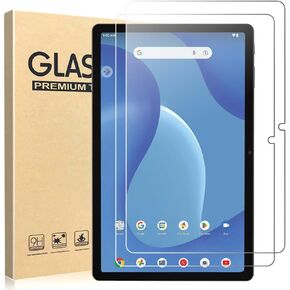[2 Pack] Tempered Glass Screen Protector For Surf Onn 11 Tablet Pro 2023 (Model: 100110027) with 2.5D 9H HD Bubble-Free Clear Transparent Ultra thin Protective glass