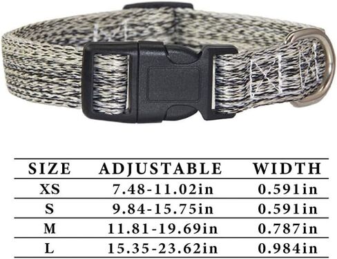 Adjustable Dog Collar for Small Dogs, Soft Pet Collar Soft Nylon Dog Collar with Quick Release Buckle Collar Bulk for Dogs Walking Running Training (Orange, Small) in Saudi Arabia