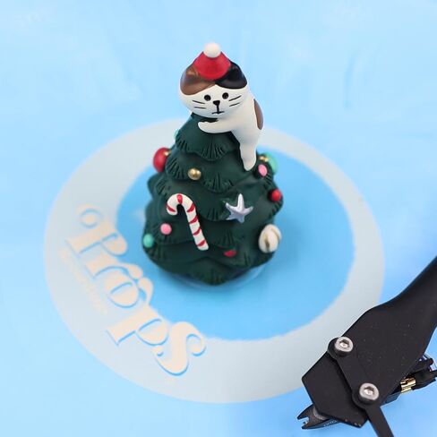sdroceRyaM Cartoon Record Player Decor Cute Cat Weight Stabilizer Christmas Elements Decoration Turntable Weight Clamp for LP Disc Turntable Accessory in Saudi Arabia