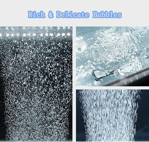 Aquarium Air Stone - Fish Tank Nano Bubble Stone High Dissolved Oxygen Diffuser Makes - Air Bubbler for Nano Air PumpFish Tank Small Bucket and Hydroponics in Saudi Arabia