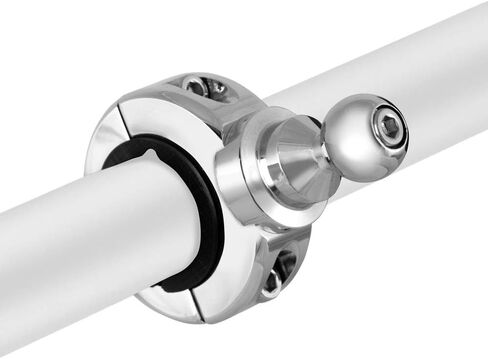 حامل مقود الدراجة النارية من ARKON Mounts MC2C ممتاز من الألومنيوم لجهاز Garmin nuvi GPS للبيع بالتجزئة من الكروم in Kuwait