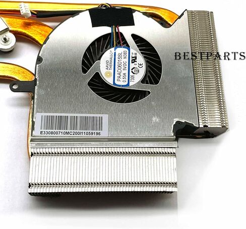 BestParts New Genuine CPU+GPU Cooling Fan with Heatsink Replacement for MSI GL63, GE63 Raider, GE63VR, GE63, GP63 Leopard, P/N: PAAD06015SL N383 N384 in Saudi Arabia