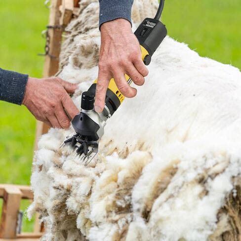 Johui 350W Horse Hair Clipper, 6 Speed Heavy Duty Livestock Shearing Machine,Grooming Kit Suitable for Sheep, Horses and Other Animals with Thick Skin, Ideal Choice for Farmers in Saudi Arabia