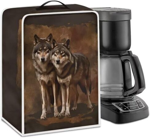 Sunflower Coffee Maker Cover Stain Resistant Small Appliance Covers for Kitchen Counter Waterproof Coffee Maker Appliance Dust Covers in Kuwait