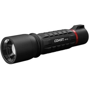 Coast XP11R 2600 Lumen USB-C Rechargeable LED Flashlight with Slide Focus® and Pure Beam® Focusing Optic, 4 Light Modes, Blue