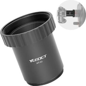 SCT-T Adapter, 2" x24 SCT Female Thread to T T2 M42x0.75 Male Thread Adapter, T-Adapter for 2" x24 SCT Schmidt Cassegrain Telescope Visual Back OTA Reducer Corrector Lens