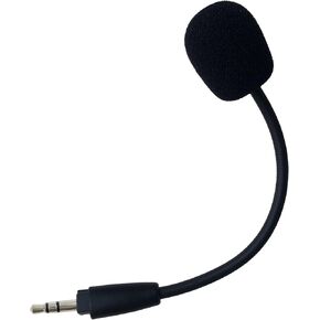 Replacement Microphone Compatible with Corsair HS35 HS45 Gaming Headsets for PS5 Computer PC Detachable Game Mic Boom Professional Clear Crystal Sound Noise Isolation Mic with Windscreen