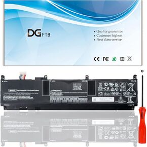 MB06XL Laptop Battery fit for Hp ZBook Studio G7 G8 2J3H8PA 1J3R6EA 1J3U6EA 21X54UT H80612762 1J3W1EA 28Y09PA 1J3S8EA 235M3PA 21X85UT HSTNN-IB9E L77973-1C1 L78553-005 (11.58V 83Wh/6880mAh)