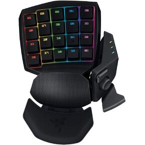 لوحة مفاتيح الألعاب Razer Orbweaver Chroma: مفاتيح مفاتيح ميكانيكية - 30 مفتاحًا قابلاً للبرمجة - إضاءة Chroma RGB قابلة للتخصيص - وحدات ماكرو قابلة للبرمجة - أسود كلاسيكي in Kuwait