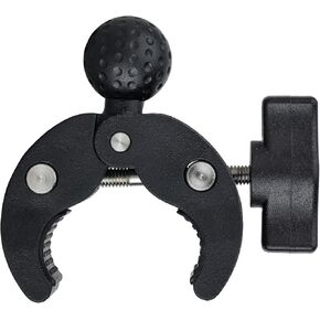 Clamp with 1-Inch(25mm) Ball Adapter for Mount on Tubes, Handlebar, Post Compatible with B Size Double Socket Arm System