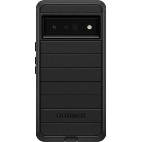OtterBox Google Pixel 6 Pro (Only) - Defender Series Case - Black - Case Only - Microbial Defense Protection - Non-Retail Packaging
