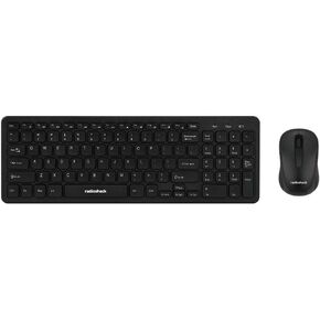 RadioShack Wireless Mouse and English Keyboard Combo