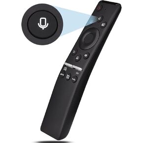for Samsung TV Voice Remote Control, Replacement for Most 2018-2024 Samsung Smart Crystal/UHD/QLED/The Frame/QLED/ 4K 8K Smart TVs,BN59-01391A,BN59-01385A,No Solarcell 1 Year Warranty.