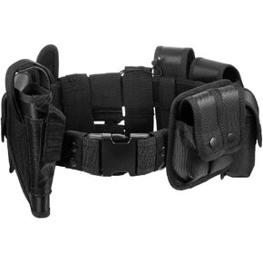 10 in 1 Tactical Duty Belt Military Police Battle Belt Versatile Modular Equipment System for Law Enforcement