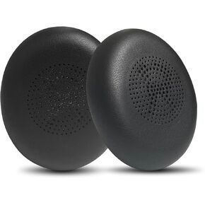 Replacement Ear Pads for Jabra Evolve2 65 (65MS 65UC USB)/Evolve2 40 (40UC 40MS USB)/Elite 45h Headphones, Ear Cushions Cover for Jabra On-Ear Headset (Black)