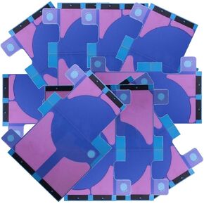 10 PCS PHONSUN Battery Adhesive Strips/Double Sided Tape/Glue for Apple iPhone 12 Pro Max (Pack of 10)