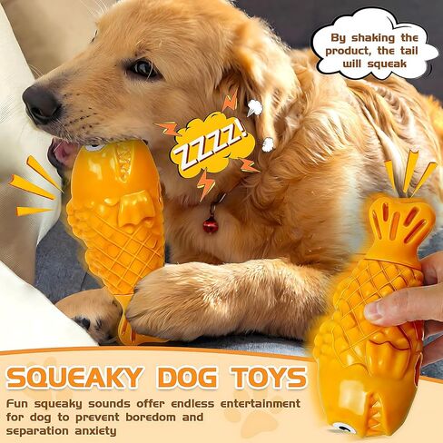 Dog Chew Toys for Aggressive Chewers, Dog Treat Dispenser Puzzle Toys for Large Dogs, Durable Nylon Dog Toys to Keep Them Busy, Interactive Squeaky Dog Toys for Medium/Large Breeds in Saudi Arabia