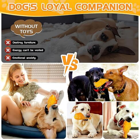 Dog Chew Toys for Aggressive Chewers, Dog Treat Dispenser Puzzle Toys for Large Dogs, Durable Nylon Dog Toys to Keep Them Busy, Interactive Squeaky Dog Toys for Medium/Large Breeds in Saudi Arabia