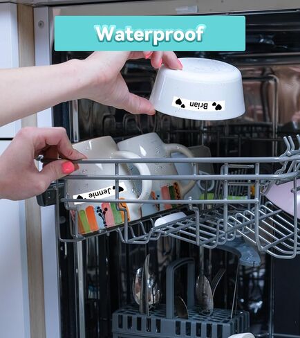 M-K131 Clear Tape Compatible with Brother M Tape Clear MK131 M-131 for Brother Ptouch PT-M95 PT-90 PT-70 PT-65 PT-85 PT-45 Label Maker Refills, 12mm 0.47inch 4-Pack in Kuwait