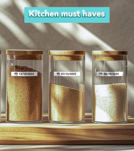 M-K131 Clear Tape Compatible with Brother M Tape Clear MK131 M-131 for Brother Ptouch PT-M95 PT-90 PT-70 PT-65 PT-85 PT-45 Label Maker Refills, 12mm 0.47inch 4-Pack in Kuwait