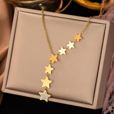 Apsan Layered Necklaces for Women Trendy Cross Pendant Necklace Set Silver Dainty Pearl Beaded CZ Choker Necklace Stack Handmade Fashion Accessory for Women's Gift (Style Circle) in Saudi Arabia