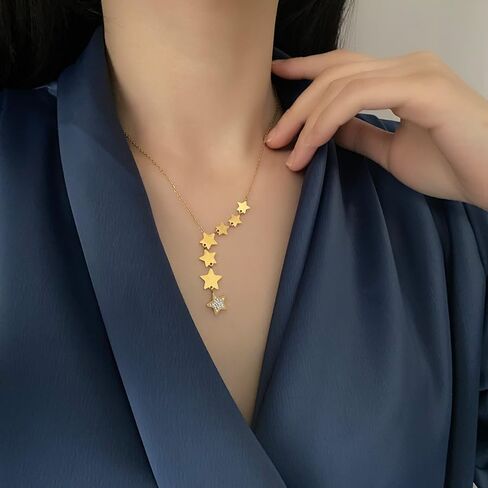 Apsan Layered Necklaces for Women Trendy Cross Pendant Necklace Set Silver Dainty Pearl Beaded CZ Choker Necklace Stack Handmade Fashion Accessory for Women's Gift (Style Circle) in Saudi Arabia
