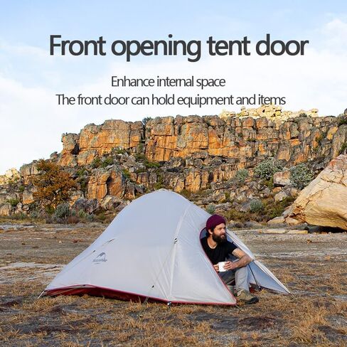 خيمة Naturehike Cloud Up2/Pro/UL خفيفة الوزن للاستخدام في الهواء الطلق لتسلق الجبال والمشي لمسافات طويلة خيمة لمدة ثلاثة مواسم لشخصين خيمة تخييم خفيفة للغاية in Kuwait