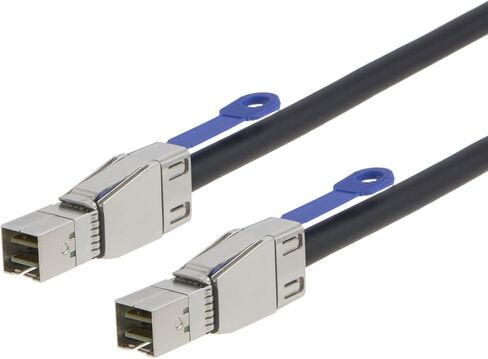 CableCreation 3.3FT كابل خارجي HD Mini SAS SFF-8644 إلى SFF-8644، 1 متر/ أسود in Kuwait