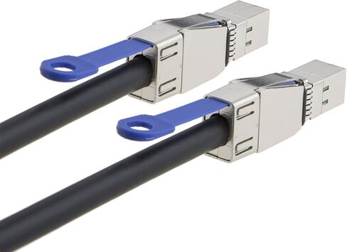 CableCreation 3.3FT كابل خارجي HD Mini SAS SFF-8644 إلى SFF-8644، 1 متر/ أسود in Kuwait
