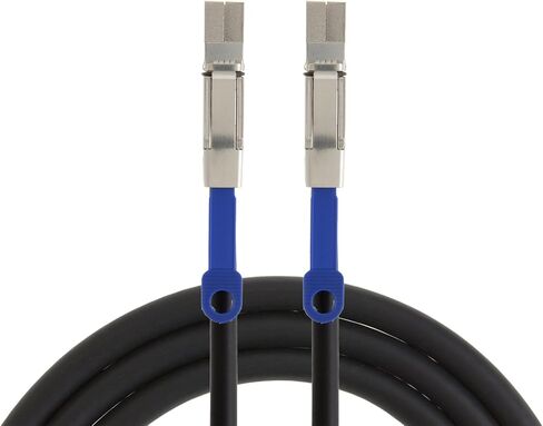 CableCreation 3.3FT كابل خارجي HD Mini SAS SFF-8644 إلى SFF-8644، 1 متر/ أسود in Kuwait