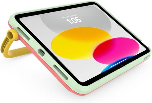 OtterBox iPad (A16) & iPad 10th Gen (Only) - EasyGrab Case Made for Kids - Never Blue (Blue) - Screenless - Durable - Easy to Clean - Non-Retail Packaging in Kuwait