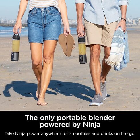 Ninja Blast Portable Blender, Cordless, 18oz. Vessel, Personal Blender For-Shakes and Smoothies, BPA Free, Leakproof-Lid and Sip Spout, USB-C Rechargeable, Dishwasher Safe, Tinted Lavender, BC151LD in Saudi Arabia