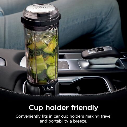 Ninja Blast Portable Blender, Cordless, 18oz. Vessel, Personal Blender For-Shakes and Smoothies, BPA Free, Leakproof-Lid and Sip Spout, USB-C Rechargeable, Dishwasher Safe, Tinted Lavender, BC151LD in Saudi Arabia